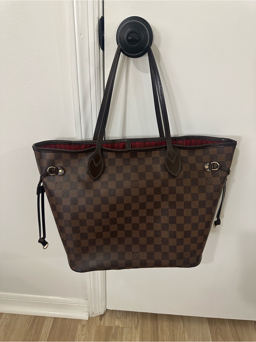 Louis Vuitton Neverfull Damier Ebene Medium tote bag